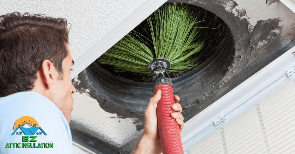 EZ Attic Cleaning Air Duct to keep home safe from air duct hazards.