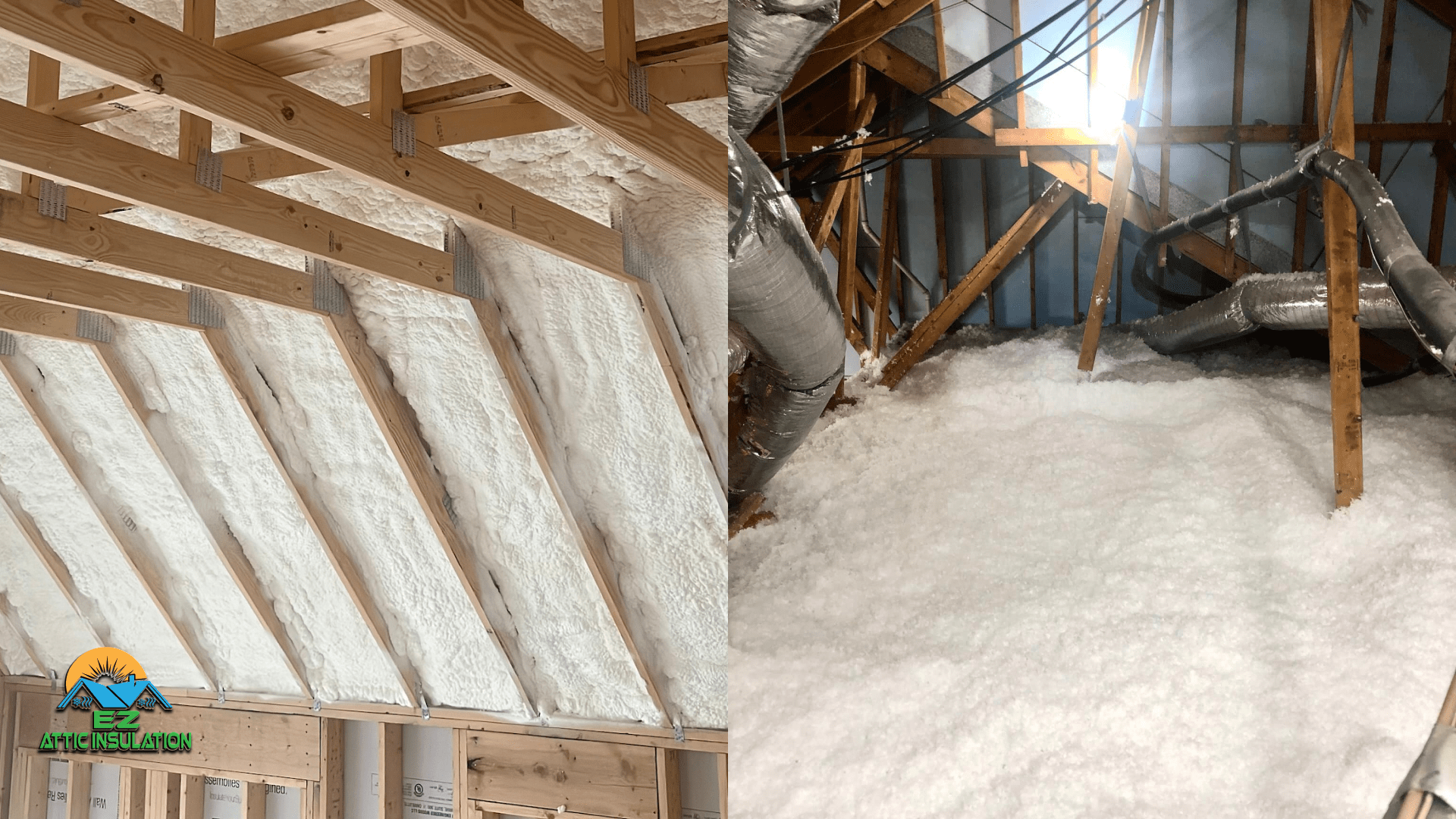 comparison between spray foam insulation and blown in insulation in houston