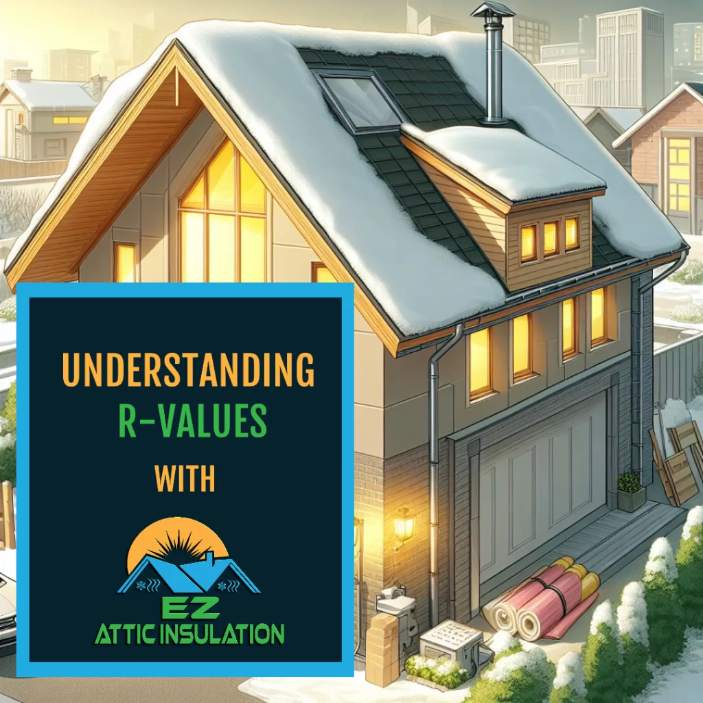 Understanding R-Values with EZ Attic Insulation, your Houston insulation experts.