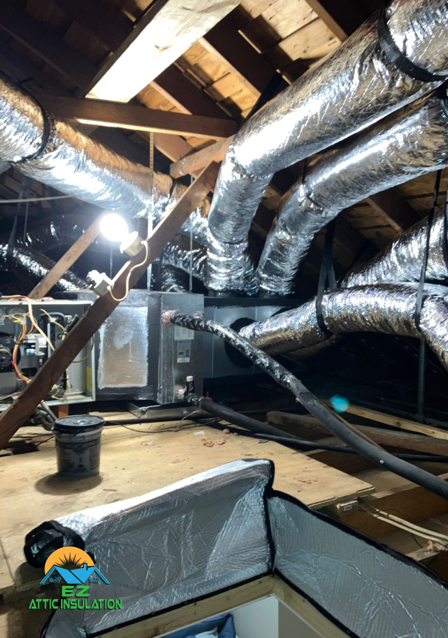 HVAC services, EZ Attic offers air duct services