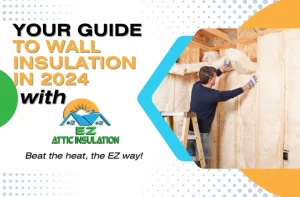 blog banner covering wall insulation in 2024 from ez attic insulation